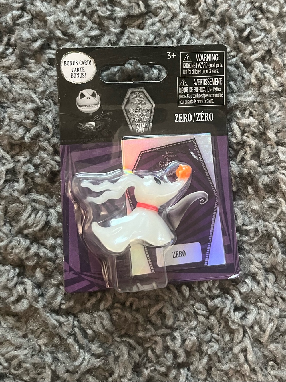 The Nightmare Before Christmas “Zero” Miniature Figurine
